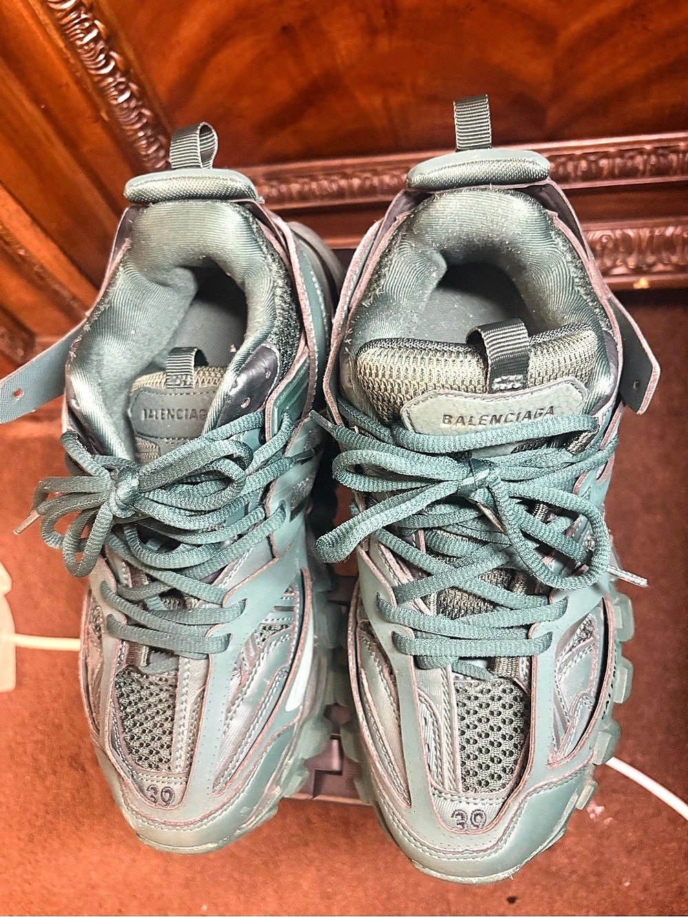 Balenciaga Track Sneakers Teal EU 39